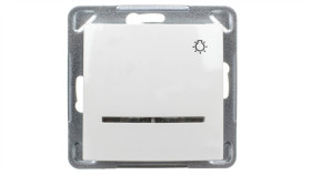 Impresja Przycisk /Światło/ Z Podświetleniem Ecru Łp-5Ys/M/27