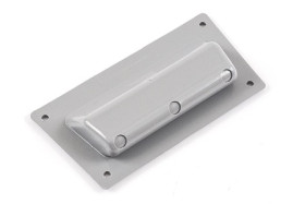 Uchwyt Nylonowe szerokość: 12mm Hammond długość: 75mm Gładkie