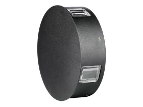 VT-706 4W Lampa ścienna LED barwa: 4000K IP65 obudowa: czarna okrągła 8216 V-TAC