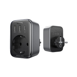 Ładowarka sieciowa do telefonu / smartfona Ugreen CD314 90613 2x USB, USB-C 30W oraz AC 3680W