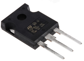STMicroelectronics Tranzystor TO-247 -100 V 3-pinowy PnP Otwór przelotowy -25 A