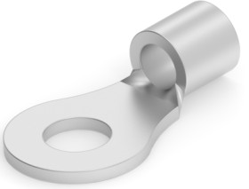 Uninsulated ring cable lug, 1.04-2.62 mm², AWG 16 to 14, 3.68 mm, M3.5, metal, 321684