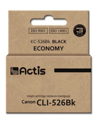 Tusz ACTIS KC-526Bk (zamiennik Canon CLI-526BK Standard 10 ml czarny)
