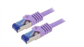 C6a079s Patch Cord S/Ftp 6A Linka Cu Lszh Fioletowy 5M 26Awg