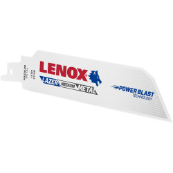 LENOX 201746118R MetalWolf WaveEdge Recipro SawBlade 152x25x1.1mm 18 TPI Pk5