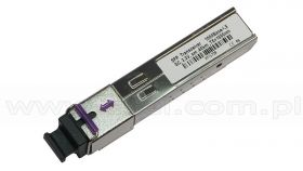 Moduł SFP WDM, 1Gb, SC SM, 40km, TX:1550nm, DDMI, przemysłowy