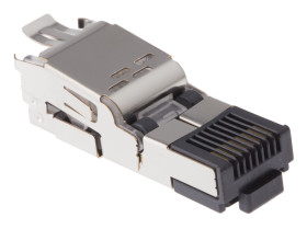 Złącze RJ45 Męski Złącze RJ45 Montaż na kablu TE Connectivity, 8C-żyłowe