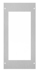 Maskownica do ramki CDN-RZ2-S (zew. wym. 231 x 113mm) stal nierdzewna CDN-MZ-S