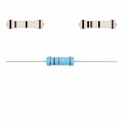 Rezystor 1 Ohm tolerancja 1% precyzyjny moc 3W 1R 5x16mm metalizowany