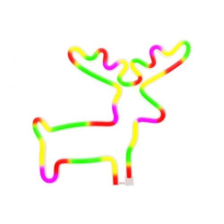 Neon LED ŁOŚ multikolor Bat + USB FLNE12 Forever Light