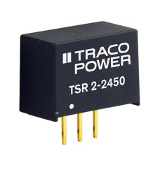 Regulator przełączający, Uwe 3.8 → 5.5V dc, Uwy 2.5V dc, Iwy 2A, TRACOPOWER, TSR 2