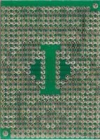 UM-37 Płytka uniwersalna, wymiary: 72 x 52 mm 498 otworów, wiercona [RoHS]