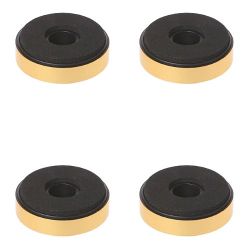 Stopki nóżki ozdobne do sprzętu RTV 40mm złote GOLD x4szt.