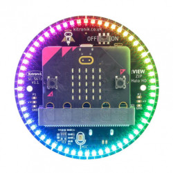 Pierścień LED RGB ZIP Halo HD dla BBC micro:bit - Kitronik 5672