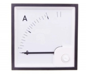 Amperomierz analogowy tablicowy xA/5A /pomiar pośredni/ klasa 1,5 96x96mm EQ96 004805357