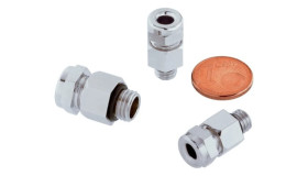 Dławnica kablowa mosiężna M8 IP68 SKINDICHT MINI M8x1 52001880