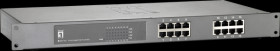 GEP-1621 Switch, 16-Port, Gigabit Ethernet, PoE