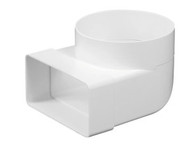 Kolano łącznikowe 90 stopni 75x150mm/fi 125 KP75-23