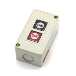 Przełącznik w obud.TPB-2 3A 250V w obudowie przycisk I/0