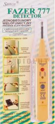 FAZER 777 DETEKTOR fazy próbnik napięcia neonówka SUNCO ELECTRONICS