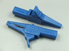 Krokodylek 27.262.5;8.102BL;nieb. wtyk.g.ban.4mm;32A/1000V;bezpieczny