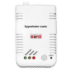 Eura-tech CD-41A2 - czujnik tlenku węgla (czadu) CO 230V AC