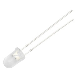 Dioda LED 5mm biała 15st.75000mcd / OSW54L5111P