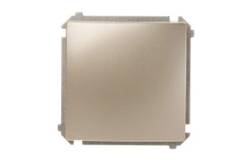 Simon Basic Łącznik jednobiegunowy, szybkozłącza, satynowy BMW1.01/29