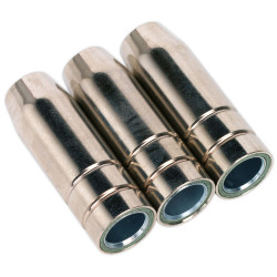 Sealey MIG955 Gas Cup Tb14/15 Pack of 3
