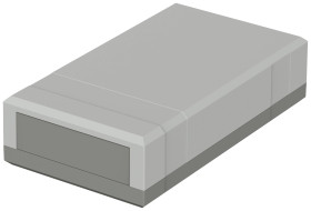 Bopla Elegant EG 2050 FK 32205042 Obudowa elektroniki polistyren szaro-biały (ral 7035), Agatowy szary (RAL 7038) 1 szt.