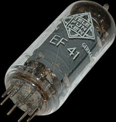 EF41 Electron tube, pentode, B8A, 8-pin, 6.3 V