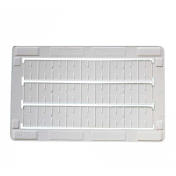 Karta oznacznika Karta oznaczania z etykietami RS PRO Blok zacisków przepustowych