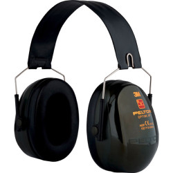 3M&#x2122; PELTOR&#x2122; Optime&#x2122; II Earmuffs, 30 dB, Green, Helmet Mounted, H520P3E-410-GQ