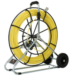 Pilot do przeciągania kabla włókno szklane fi 7,5mm na stojaku 10080 /100m/