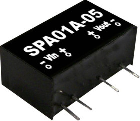 MW Mean Well SPA01A-05 Moduł przetwornicy DC/DC 200 mA 1 W Ilość wyjść: 1 x Content 1 szt.