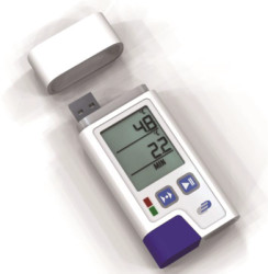 Data logger, temperature, USB, IP65, Dostmann electronic 5005-0200