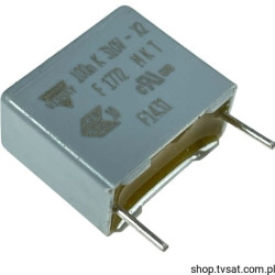 F17724102000 MKT 100nF 310VAC X2 10% R15.0 VISHAY