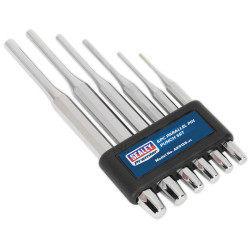 Sealey AK9128 Parallel Pin Punch Set 6pc