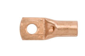 Końcówka oczkowa rurowa 50/M8 miedź niecynowana KN50F8