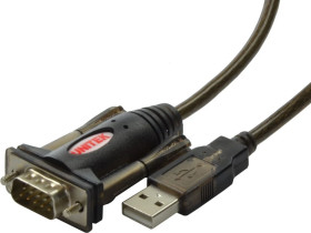 UNITEK Y-105 Konwerter szeregowy adapter USB 2.0 A / RS-232 (D-Sub 9-pin)
