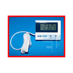 TERMOMETR PANELOWY LCD ST-1A TEMP. ZEW. BIAŁY