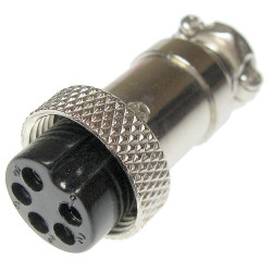 Wtyk żeński NC805(5-F) 5-pin 5A 125V