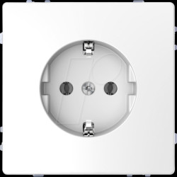 MEG2301-6035 Earthing contact outlet, lotus white, System Design