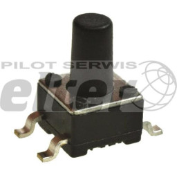 Mikroprzełącznik SMD 4,5x4,5mm H 7mm 4 PIN