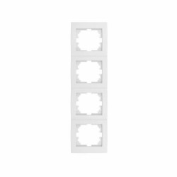 Kanlux Mowion LOGI 02-1540-002 biały ramka poczwórna pionowa