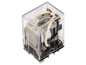 LY2-12DC Przekaźnik: elektromagnetyczny DPDT Ucewki: 12VDC 10A/110VAC