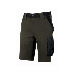 Cargo shorts in stretch cotton canvas Si