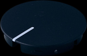 Front cap, with line, KKS, for rotary knobs size 40, A4140100