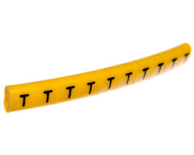 Oznacznik przewodów OZ-0/T żółty E04ZP-01020104200 /100szt./