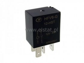 Przekaźnik 1 x styk zwierny 12V 35A samoch.